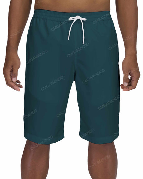 21" Elastic Waist Side Panel Swimshorts