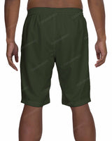 21" Elastic Waist Side Panel Swimshorts