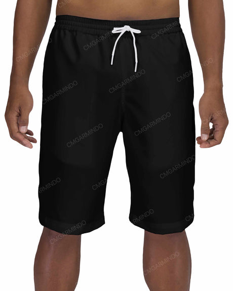 21" Elastic Waist Side Panel Swimshorts