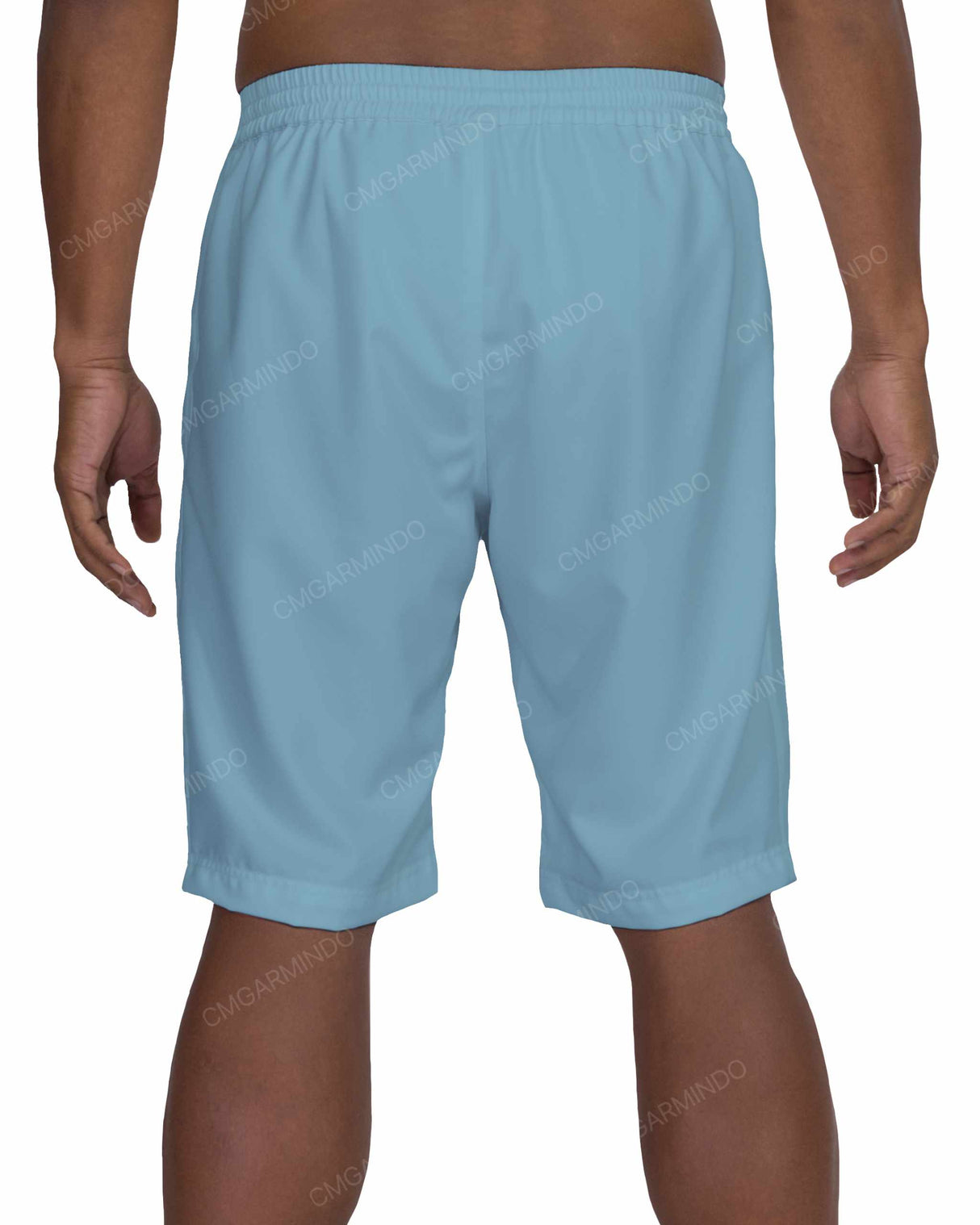21" Elastic Waist Side Panel Swimshorts