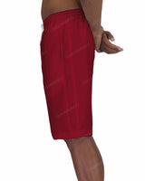 21" Elastic Waist Side Panel Swimshorts