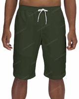 21" Elastic Waist Side Panel Swimshorts