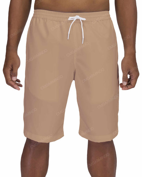 21" Elastic Waist Side Panel Swimshorts