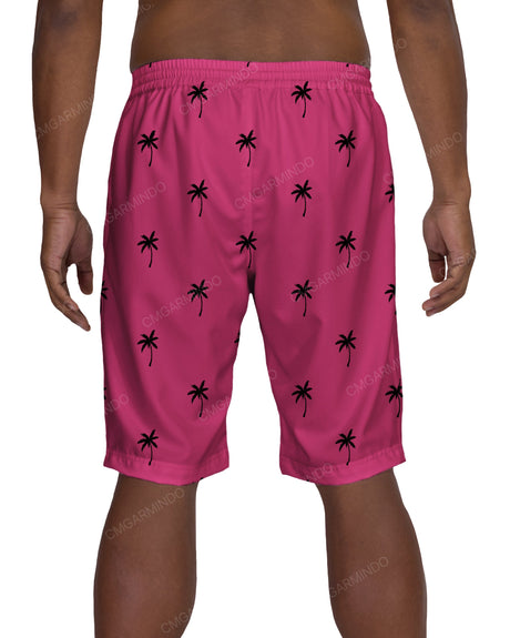 21" Elastic Waist Side Panel Swimshorts