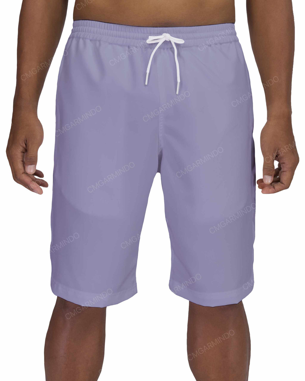 21" Elastic Waist Side Panel Swimshorts