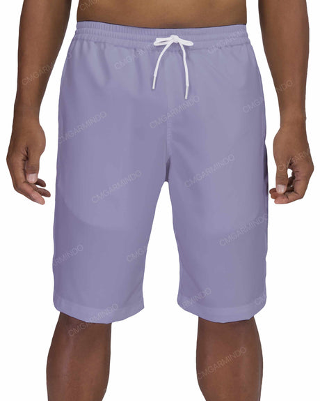 21" Elastic Waist Side Panel Swimshorts