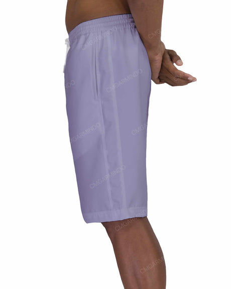 21" Elastic Waist Side Panel Swimshorts
