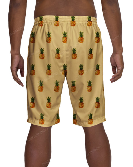 21" Elastic Waist Side Panel Swimshorts