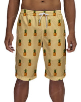 21" Elastic Waist Side Panel Swimshorts