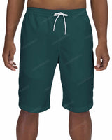 21" Elastic Waist Side Panel Swimshorts