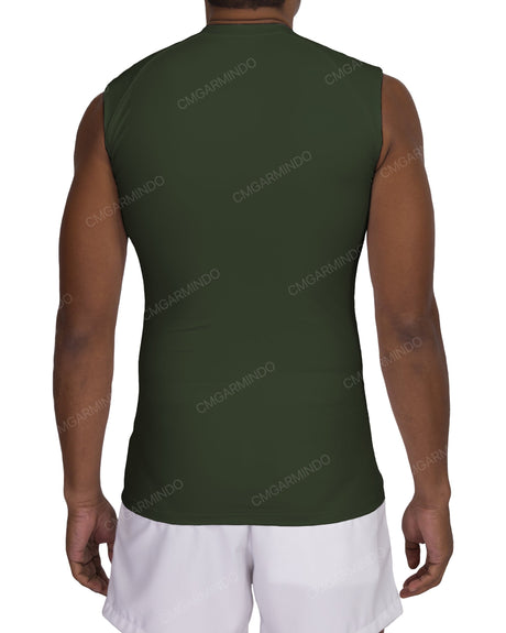 Sleeveless Raglan Rashguard Top