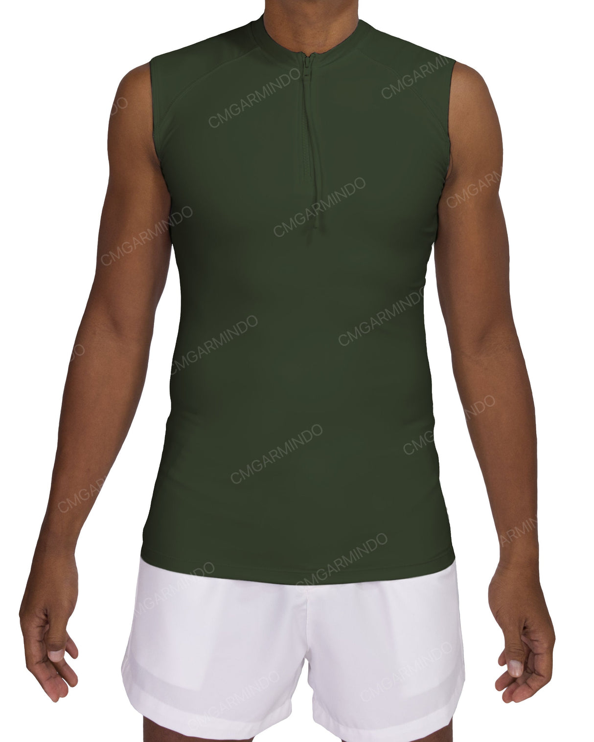 Sleeveless Raglan Rashguard Top