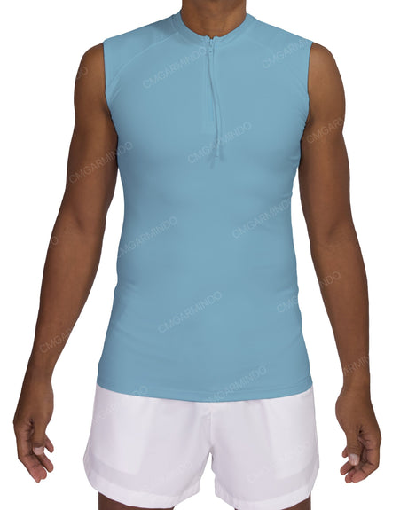 Sleeveless Raglan Rashguard Top