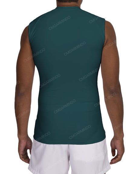 Sleeveless Raglan Rashguard Top
