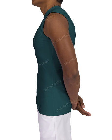 Sleeveless Raglan Rashguard Top