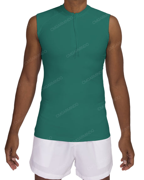 Sleeveless Raglan Rashguard Top