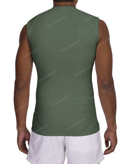 Sleeveless Raglan Rashguard Top
