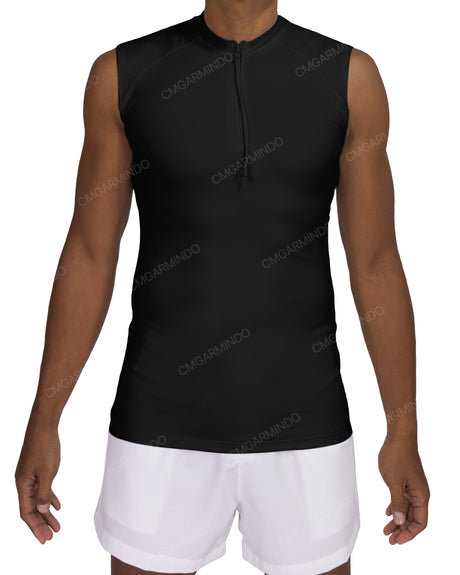 Sleeveless Raglan Rashguard Top