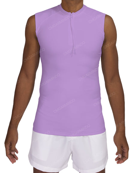 Sleeveless Raglan Rashguard Top