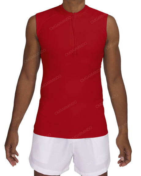 Sleeveless Raglan Rashguard Top