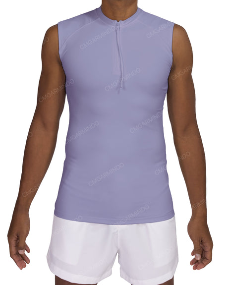 Sleeveless Raglan Rashguard Top