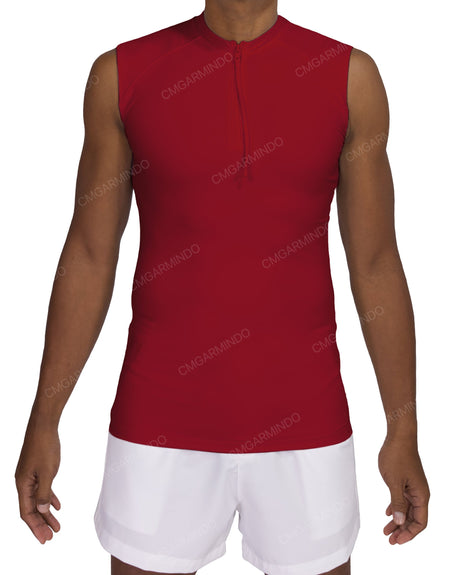 Sleeveless Raglan Rashguard Top