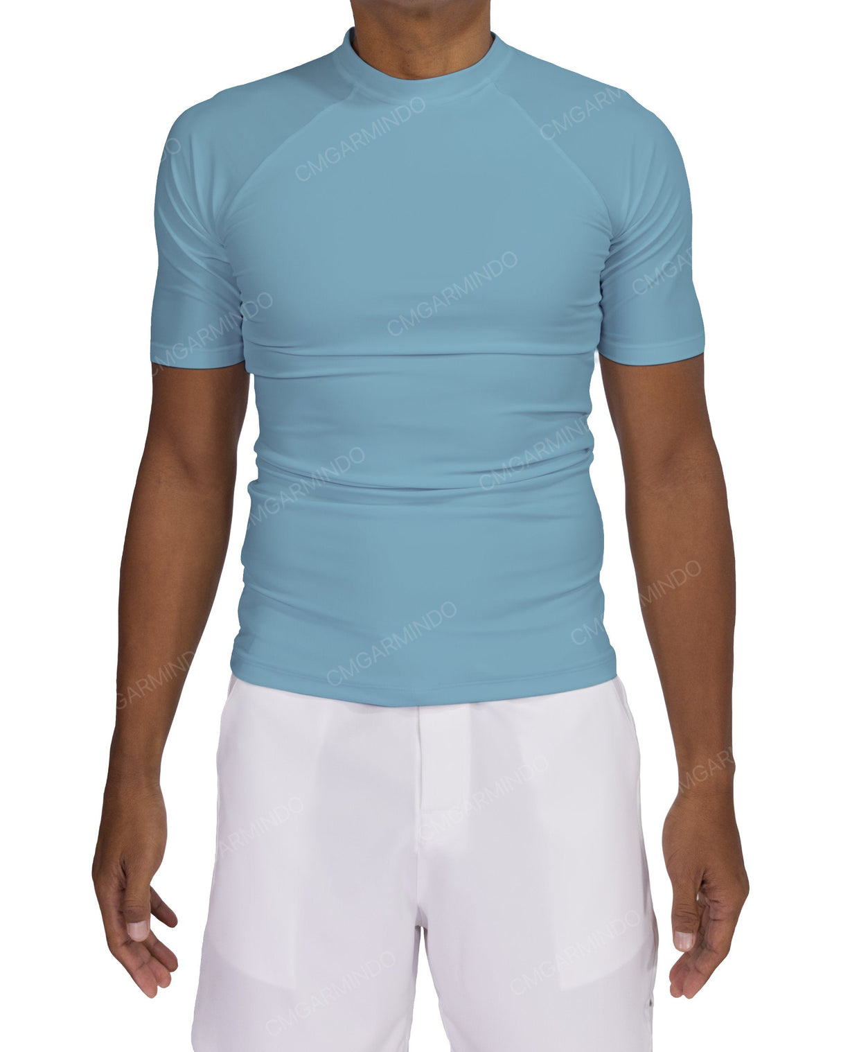 Short Sleeve Raglan Rashguard Top
