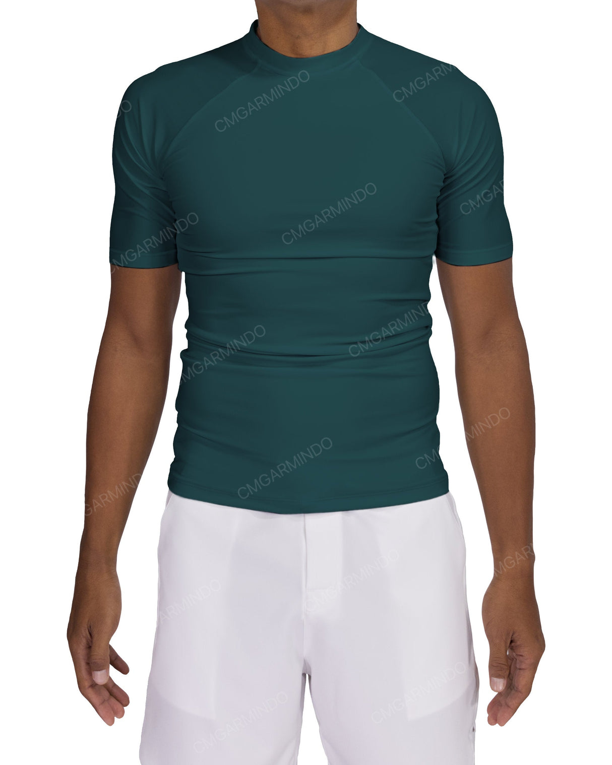Short Sleeve Raglan Rashguard Top