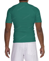 Short Sleeve Raglan Rashguard Top