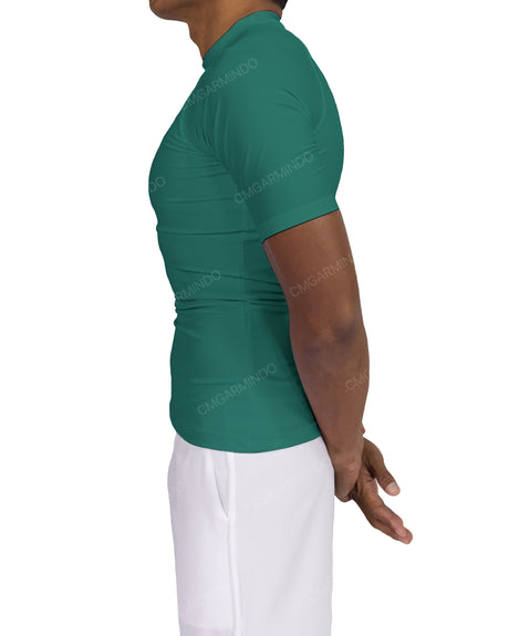 Short Sleeve Raglan Rashguard Top