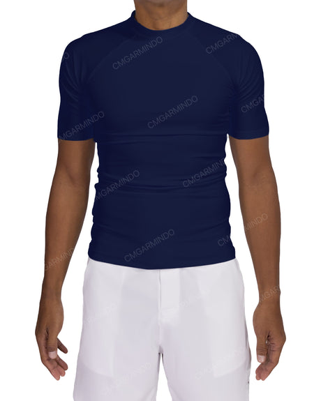 Short Sleeve Raglan Rashguard Top