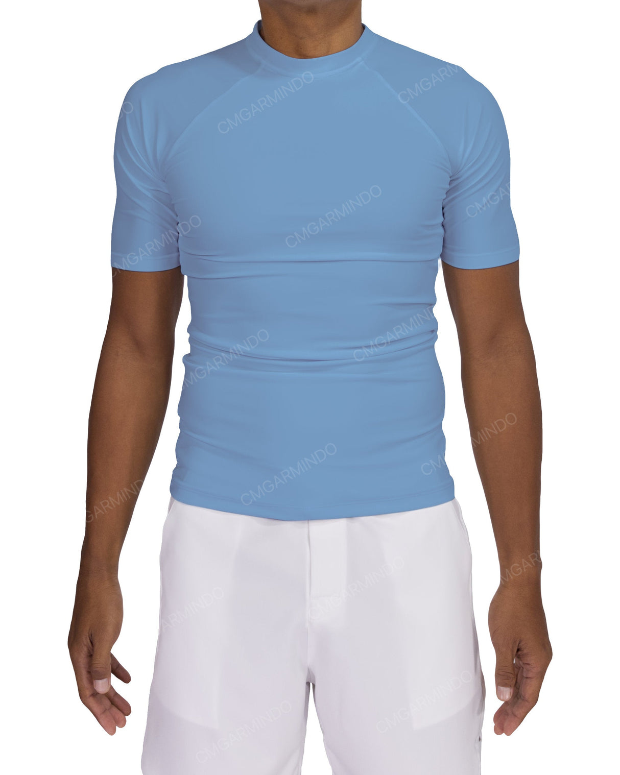 Short Sleeve Raglan Rashguard Top