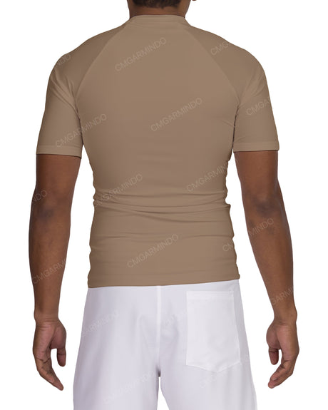 Short Sleeve Raglan Rashguard Top