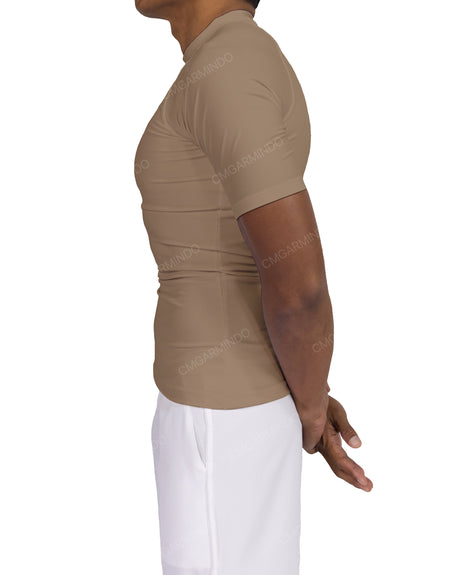 Short Sleeve Raglan Rashguard Top