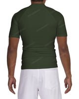 Short Sleeve Raglan Rashguard Top