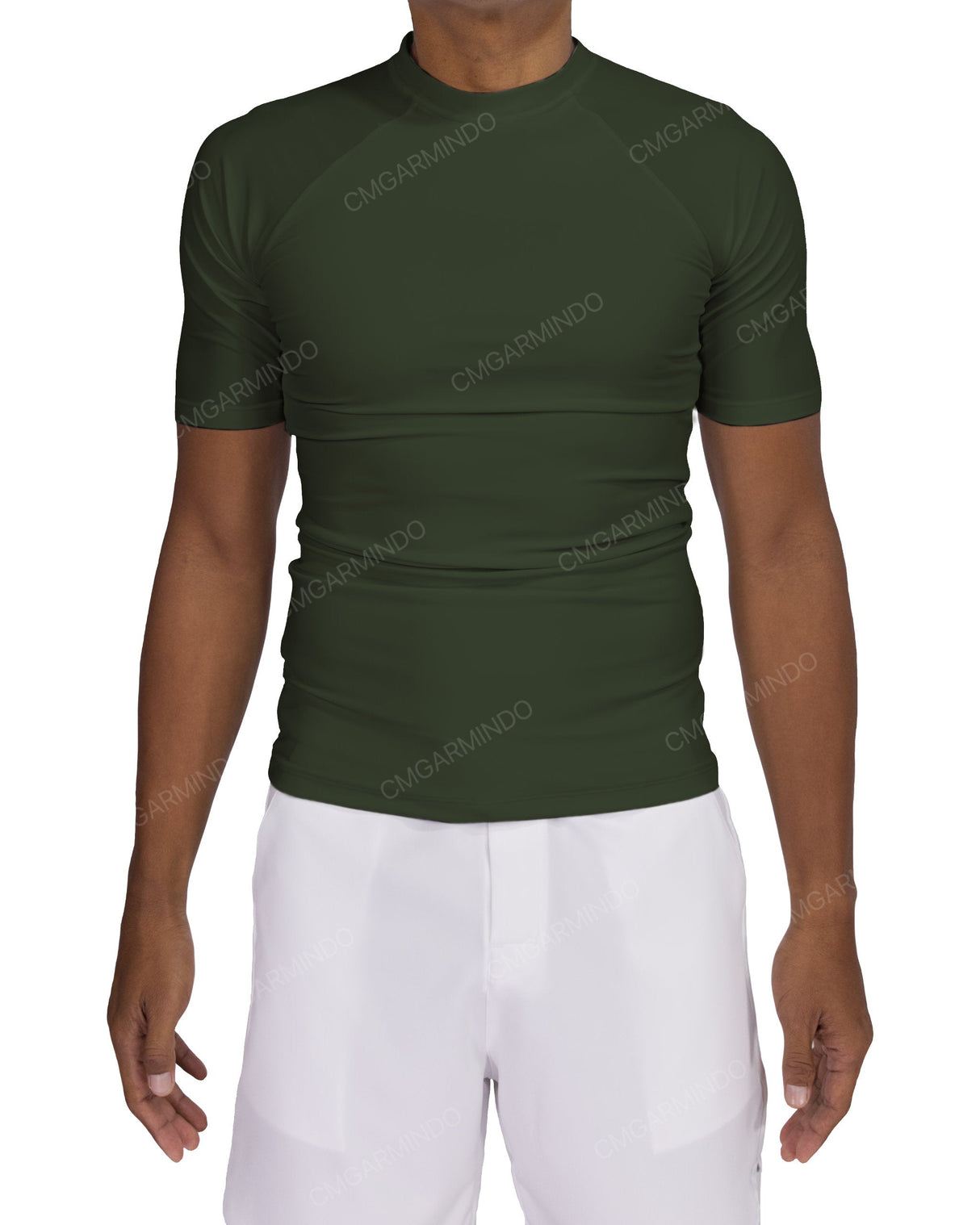 Short Sleeve Raglan Rashguard Top