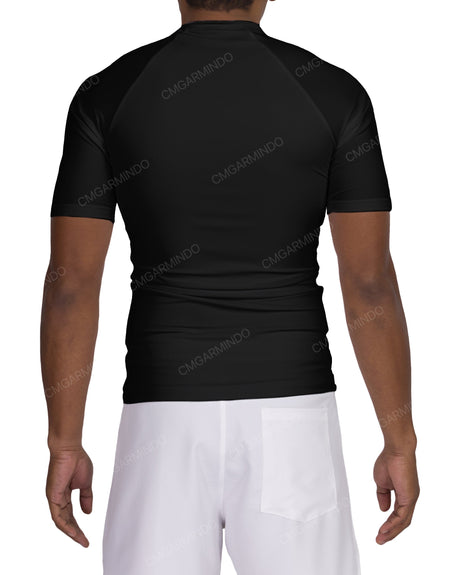 Short Sleeve Raglan Rashguard Top