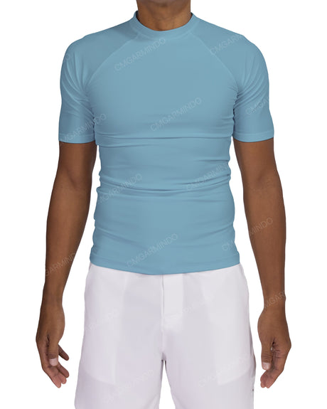 Short Sleeve Raglan Rashguard Top