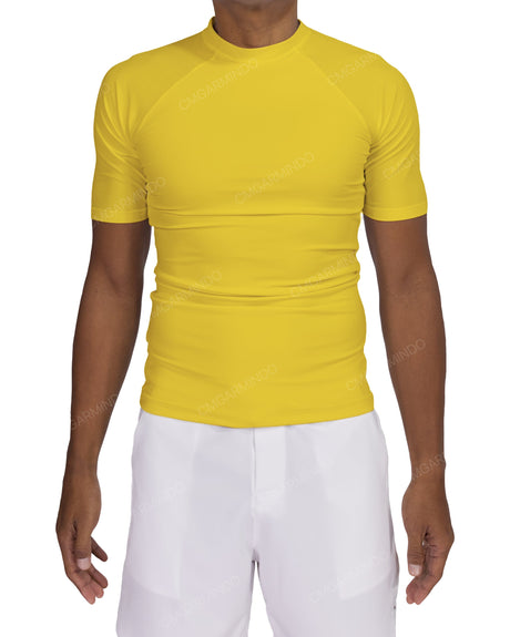 Short Sleeve Raglan Rashguard Top