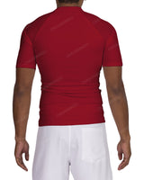 Short Sleeve Raglan Rashguard Top