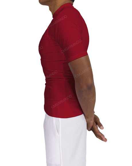 Short Sleeve Raglan Rashguard Top