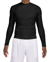 Long Sleeve Raglan Rashguard Top