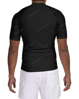 Short Sleeve Raglan Panel Rashguard Top