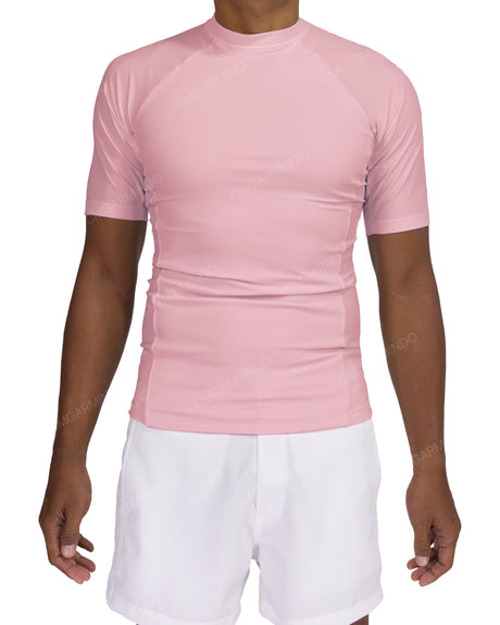 Short Sleeve Raglan Panel Rashguard Top