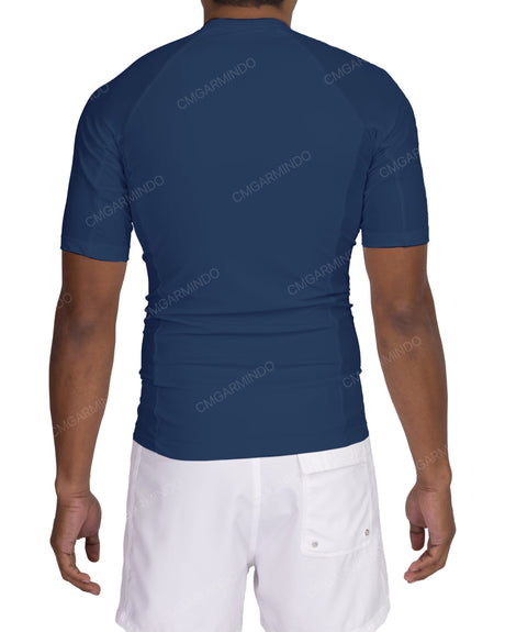 Short Sleeve Raglan Panel Rashguard Top