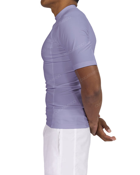 Short Sleeve Raglan Panel Rashguard Top