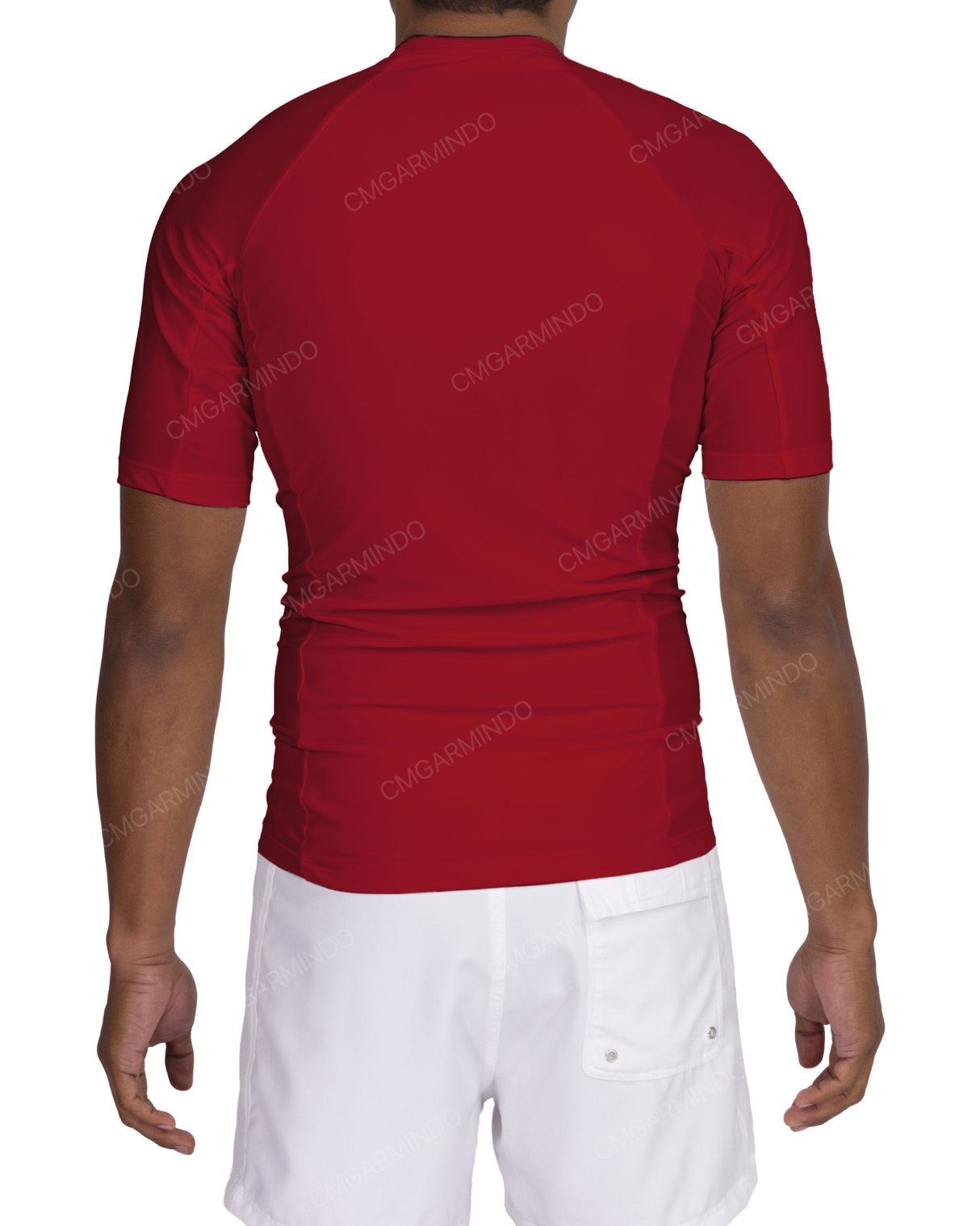 Short Sleeve Raglan Panel Rashguard Top