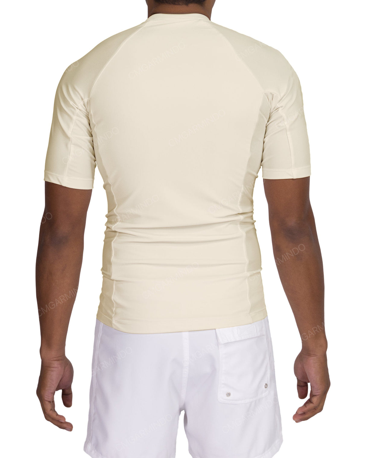 Short Sleeve Raglan Panel Rashguard Top