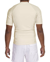 Short Sleeve Raglan Panel Rashguard Top