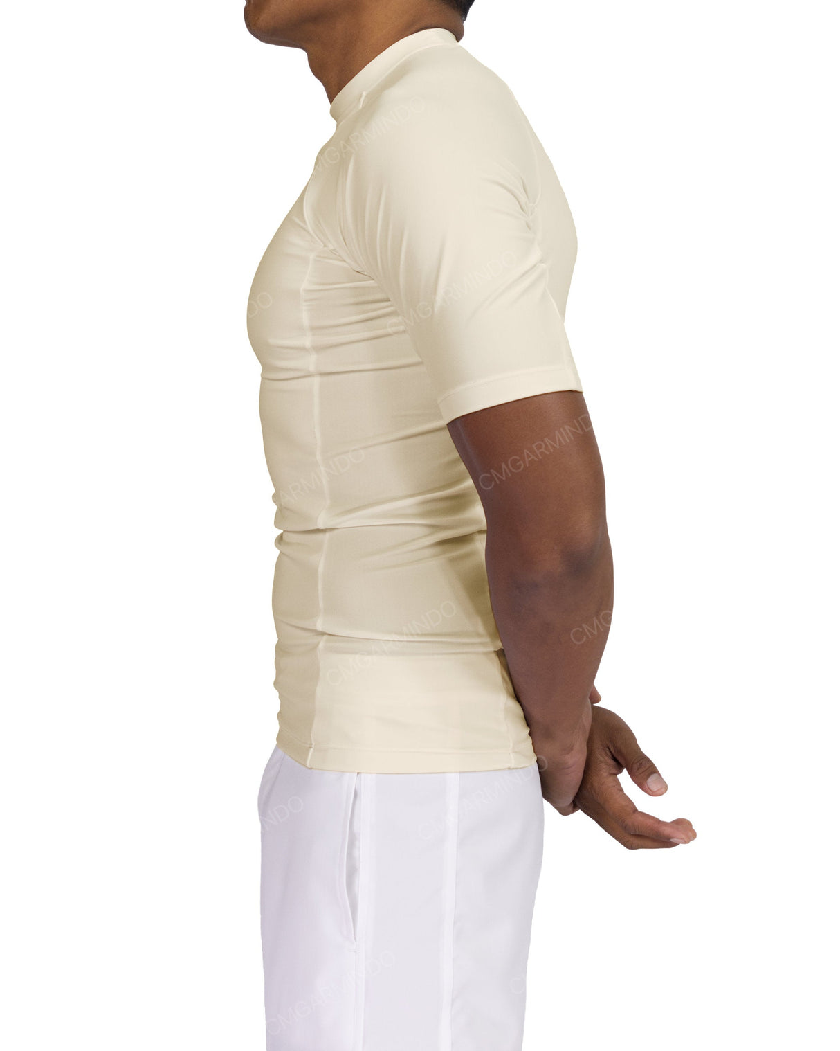 Short Sleeve Raglan Panel Rashguard Top